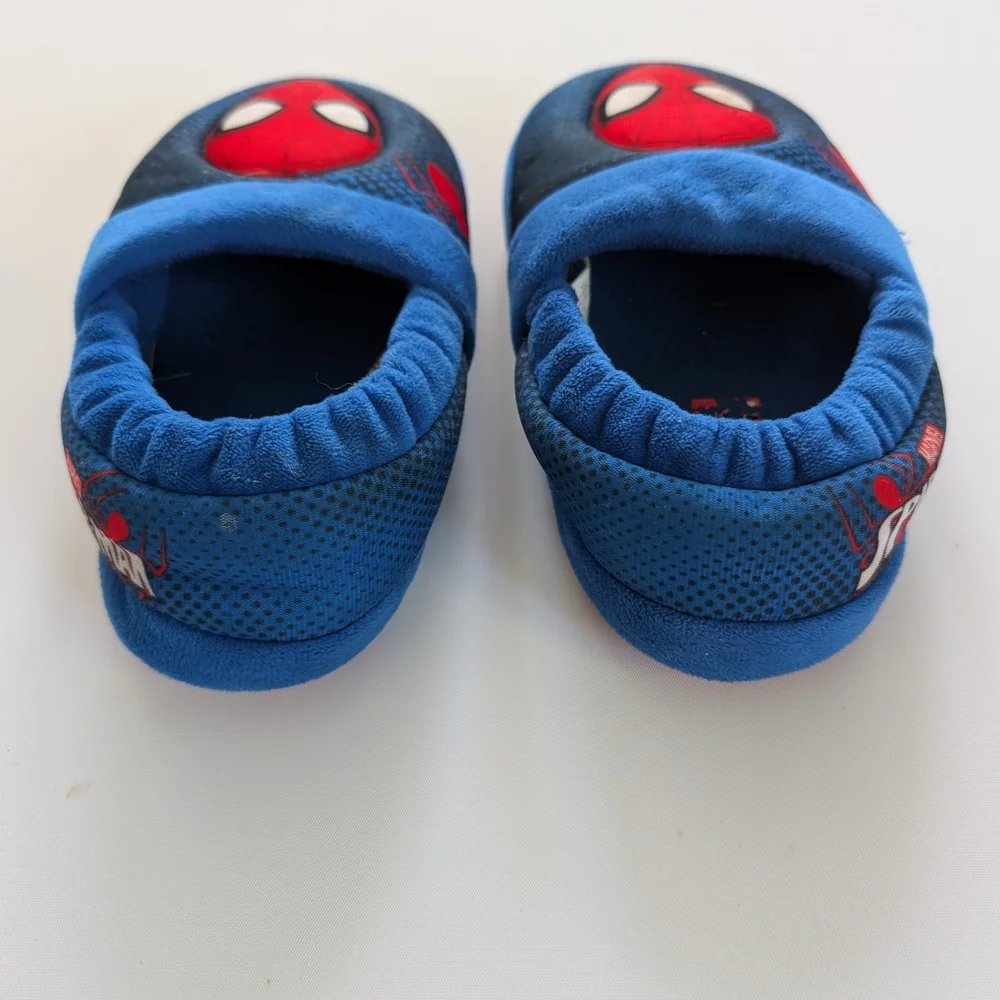 Marvel Kids Blue Spider-Man Slippers